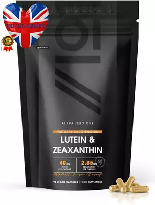 ✅Lutein & Zeaxanthin With BioPerine Eye Health Supplement Marigold Extract UK✅ • £13.33