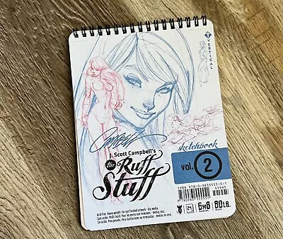 J Scott Campbell The Right Stuff Sketchbook Vol 2 Signed • $30