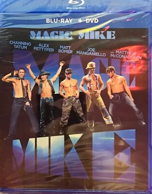 Magic Mike (Blu-ray/DVD 2011) CHANNING TATUM/ MATT BOMER/ ALEX PETTYFER New! • $8