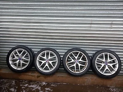 Saab 9-3 93 Mk2 2008 Alloy Wheels Set 225/45/17 7jx17 Off41   12785710 • $373.01