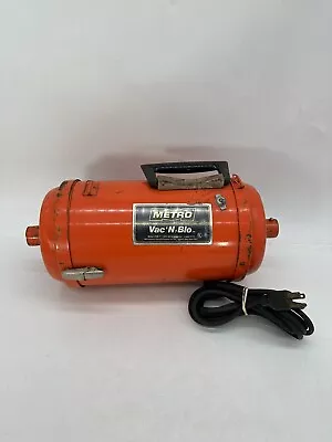 Metro Vac-N-Blo VNB-7 Vacuum / Blower Orange NO HOSE • $31.99
