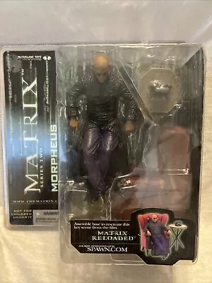 McFarlane Toys The Matrix Reloaded Series Two Morpheus Action Figure NEW • $95.50