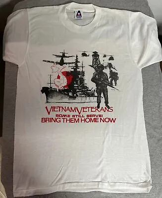 Vintage Us Army Vietnam Veteran Tee Shirt 1990s Size Xl - Affa • $39.99
