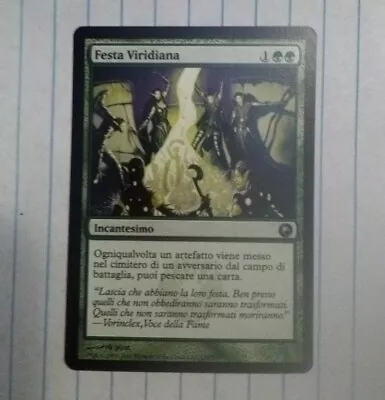 MTG Viridian Revel (Spanish)  Scars Of Mirrodin 132/249 Regular Uncommon • $1