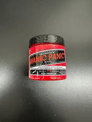 Manic Panic Hair Dye Semi-Permanent Hair Color 4oz (Red Passion) FREE SHIPPING!! • $11.51