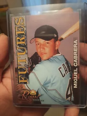 O    Miguel Cabrera 2001 Royal Futures Rookie Card #16 Triple Crown • $40