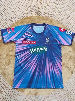 IPL Rajasthan Royals Training Shirt T20 -  Cricket India - Adult Medium • £14.99