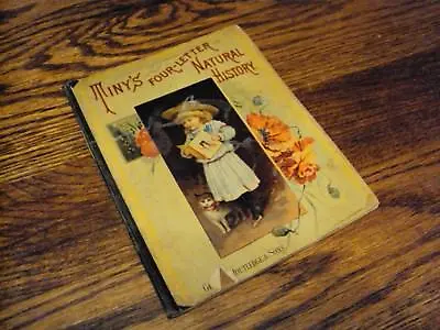 £9.99 • Buy Antique Children's Book Tiny's Four-Letter Natural History A L Bond Circa 1890