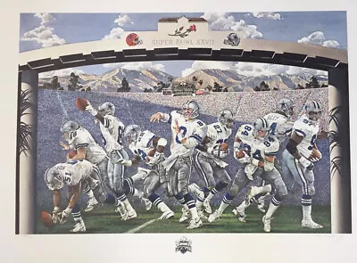 Merv Corning Super Bowl XXVII 1993 Dallas Cowboys Vs. Buffalo Bills • $700