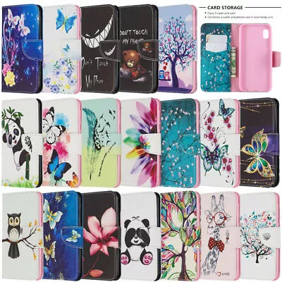 For Samsung Galaxy A10 A20 A30 A10E A50 A70 Wallet Flip Leather Phone Case Cover • $9.89