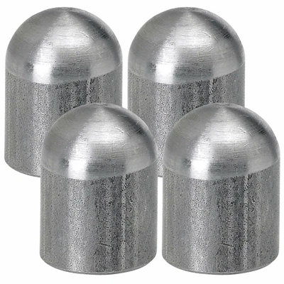 $23.09 • Buy Lowbrow Customs Full Radius Threaded Steel Bungs - 5/16-18 Thread - 4 Pack