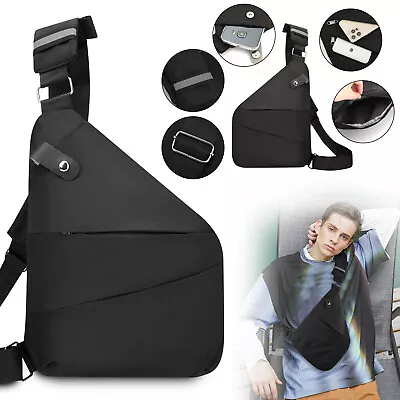 Waterproof Bag Personal Anti Theft Shoulder Pocket Portable Messenger Chest Pack • $10.98