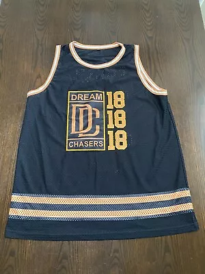 Dream Chasers Meek Mill Basketball Jersey #18 Youth XL Stitched Rapper Swag • $109.95