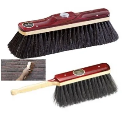 Bricklayers Horsehair Brush And Broom Head Quality Lightweight Masons Brush • £21.99