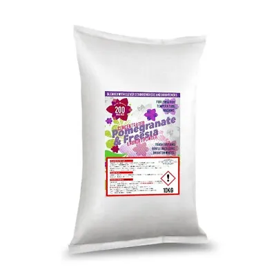 Earth's Scents Pomegranate & Freesia Laundry Powder 10KG 200 Washes • £13.80