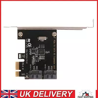 Pci-e To SATA 3.0 Internal 6Gbps Ports Disk Expansion Card • £29.89