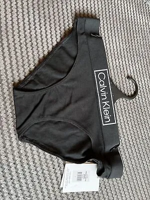 Calvin Klein Authentic Women’s ICON Bikini Brief Underwear _ Black - Small - • £8.99