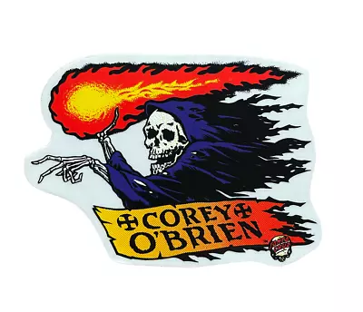 VTG 80s SANTA CRUZ COREY O'BRIEN REAPER DEATH NOS Skateboard Stickers • $29.95