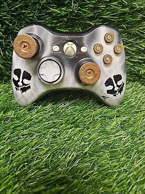 Xbox 360 Custom Call Of Duty Ghost Controller Tested Read • $80