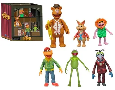 The Muppets Backstage Action Figures 6-Pack Box Set  OE • $114.95