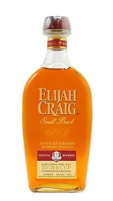 Elijah Craig - Small Batch Bourbon Ryder Cup 2023 Limited Edition Whiskey 70cl • £49.30