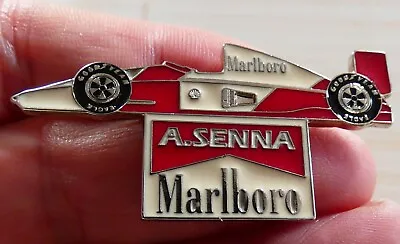 Very Rare Vintage F1 Formula One Ayrton Senna Mclaren Marlb0ro Pin's Arg Version • $269.99