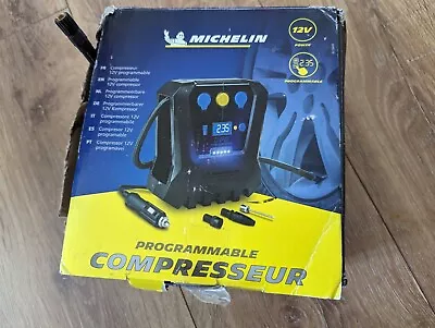 Michelin Programmable Compressor Digital Tyre Inflator 12V Black (9519) • $49.73