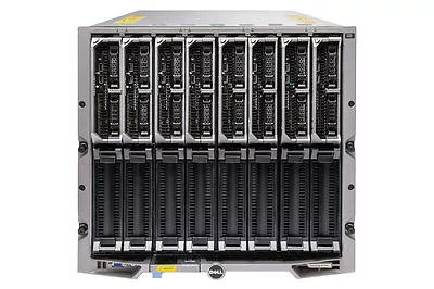 Dell PowerEdge M1000e V1.1 2x M620 2x E5-2690 2.90Ghz 8 Core 128GB 2x 300GB 15K  • $3000