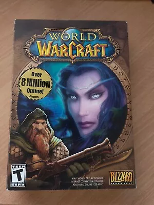 World Of Warcraft PC Game Blizzard Original Box With Manuals • $25