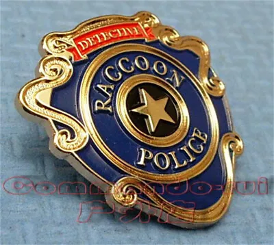 Resident Evil Biohazard Metal Badge Raccoon City Police Brooch Pin Cosplay • $13.44