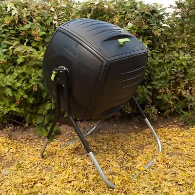 £146.95 • Buy Lifetime 189 Litre Single Composter W/ Steel Base Gardening Plastic Tumbler