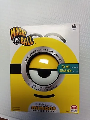 Magic 8 Ball Featuring Illuminations Minions The Rise Of Gru Fortune Telling  • $16.11