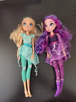 Disney Star Darlings Lot Of 2 Dolls: Sage & Piper Starling 11” Dreamy Mystic • $29.95