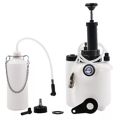 3L Brake Clutch Master Cylinder Pressure Bleeder Kit Fluid Bottle Bleeding Pump • $32.99
