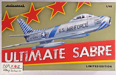 EDUARD 1:48 North American F-86-F25/30 *Ultimate Sabre* LTD EDITION 1163 - RARE • $88