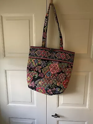 Vera Bradley Symphony In Hue (Retired Pattern) Tote Bag With Toggle Closure • $18