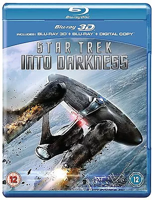 Star Trek Into Darkness Blu-ray 3D + Blu-ray Region B/Aus New And Sealed  • $29.95