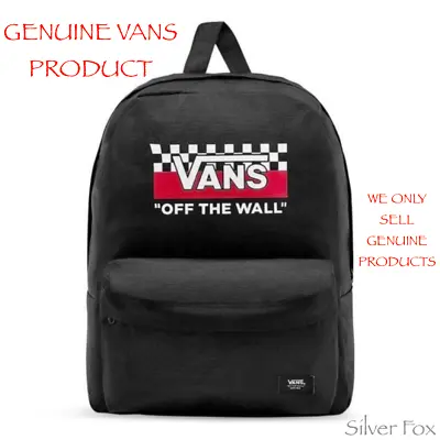 Vans Ap Solar Mass Black Backpack School Travel Sports Gym Bag Brand New  • $39.95