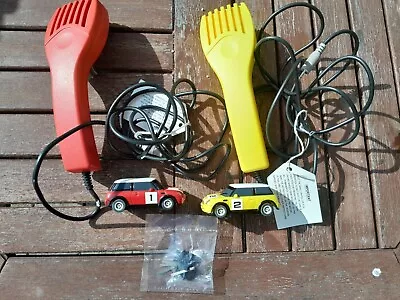 Hornby My 1st Scalextric Mini Cooper Cars X 2 Controllers X 2 Contact Set X 1  • £20