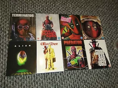 Deadpool - Photo Bomb Promo DVD Slip Cover - Blu-ray - Lot Of 8 Different Dvd's • £100