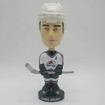 Vintage Carl's Jr Chris Drury Bobblehead Doll - Colorado Avalanche  • $18.06