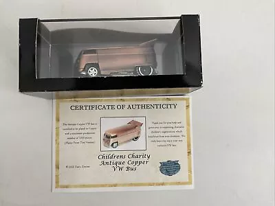 Hot Volkswagen Drag Bus Children Charity Copper VW Bus Rare With Certificate • $400