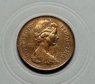 1971 NEW PENCE 2p British Elizabeth II  Coin Free Shipping (F25) • $4.99