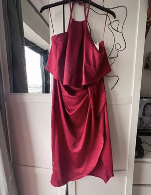 £3 • Buy Lipsy Red Midi Dress
