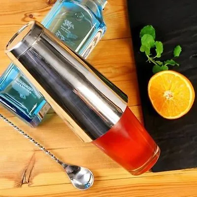 £8.99 • Buy Professional Boston Cocktail Shaker For Bar Drinks - Glass Or Tin Or Shaker Set