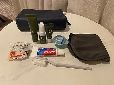 £8 • Buy Bamford Cathay Pacific Airline Amenity Kit Wash Bag Business Class Vegan Leather