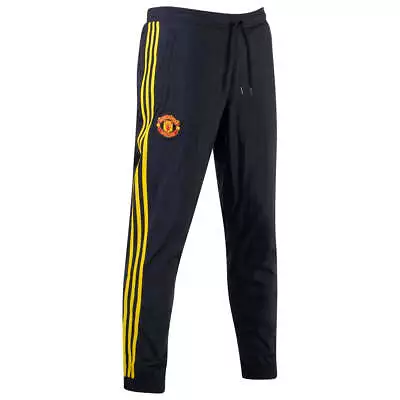 Adidas Manchester United ICON Woven Football Pants Joggers GR3878 Soccer S M L • $54.88