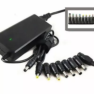 £4.49 • Buy Universal 8 In 1 Mains AC/DC Power Adaptor Supply Plug Charger 4.5v 5v 6v 9v 12v