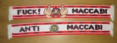 Scarf Ultras Hapoel Tel Aviv 100% Anti Maccabi • $18