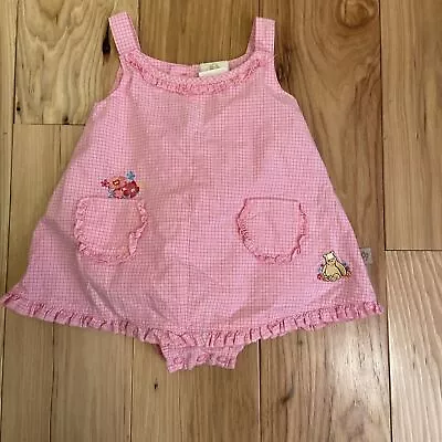 Classic Winnie The Pooh Babygirl Onepiece Outfit Sz 3mos • $25